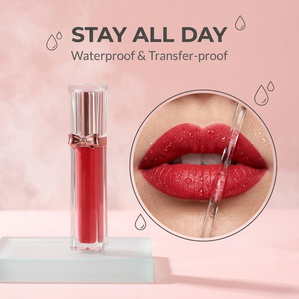 Custom High-quality 20 Colors Glitter Liquid Lipstick Private Label Cosmetics OEM Moisturizing Makeup Product Glossy Lip Gloss