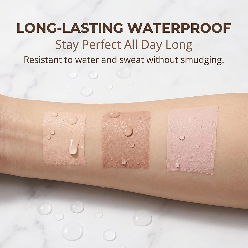 Custom Matte Concealer Cream High Quality Colored Under Eye Corrector Long Lasting Moisturizing Light Dark Circle Makeup Base