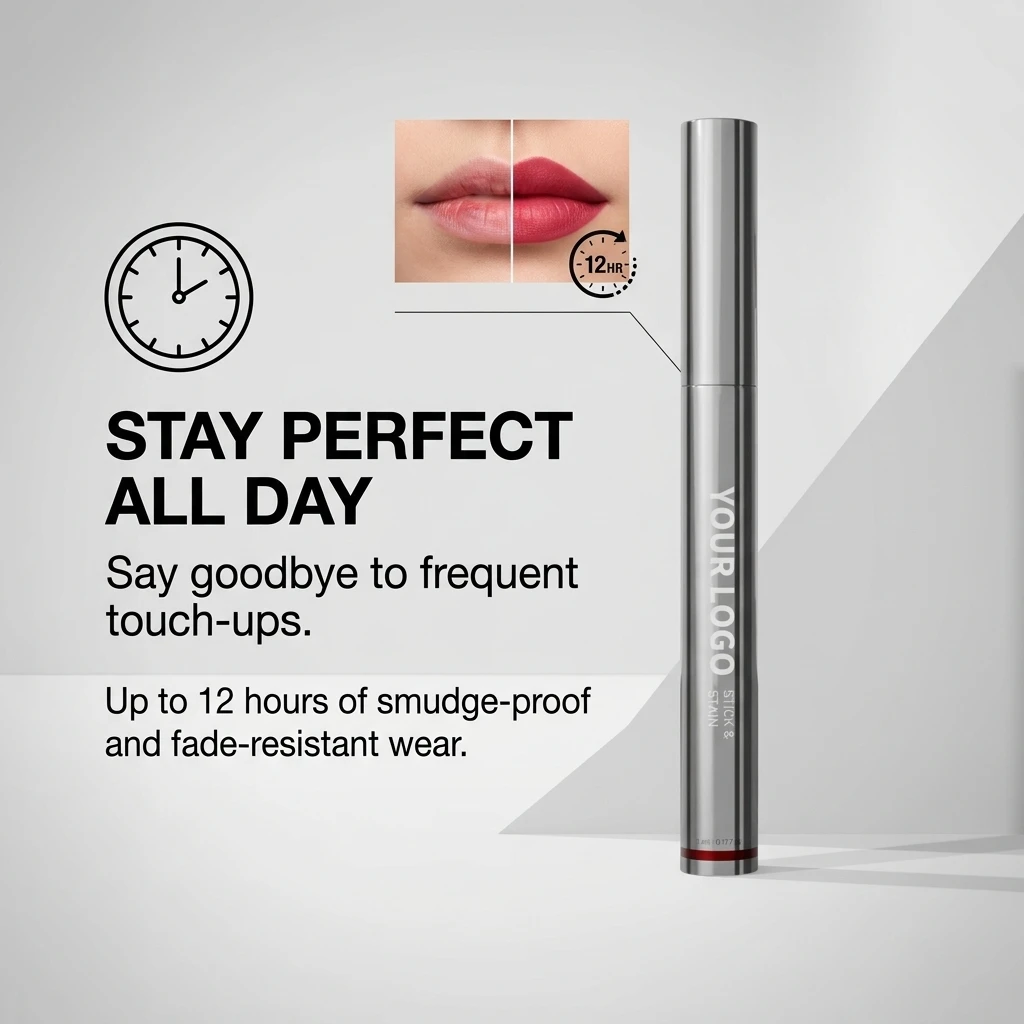Cosmetics Factory Custom Logo Waterproof Stay Peel Off Liquid Lip Liner Stain Lip Tint With Stain Lip Stain Peel Off Lip Gloss