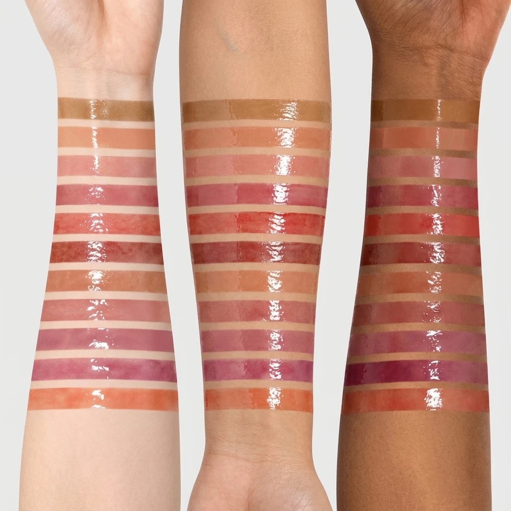 Custom Logo Lightweight Lipstick Smooth Hydrating Lip Balm Shades Non Transfer Vegan Lip Gloss with Vitamin E Lips Makeup