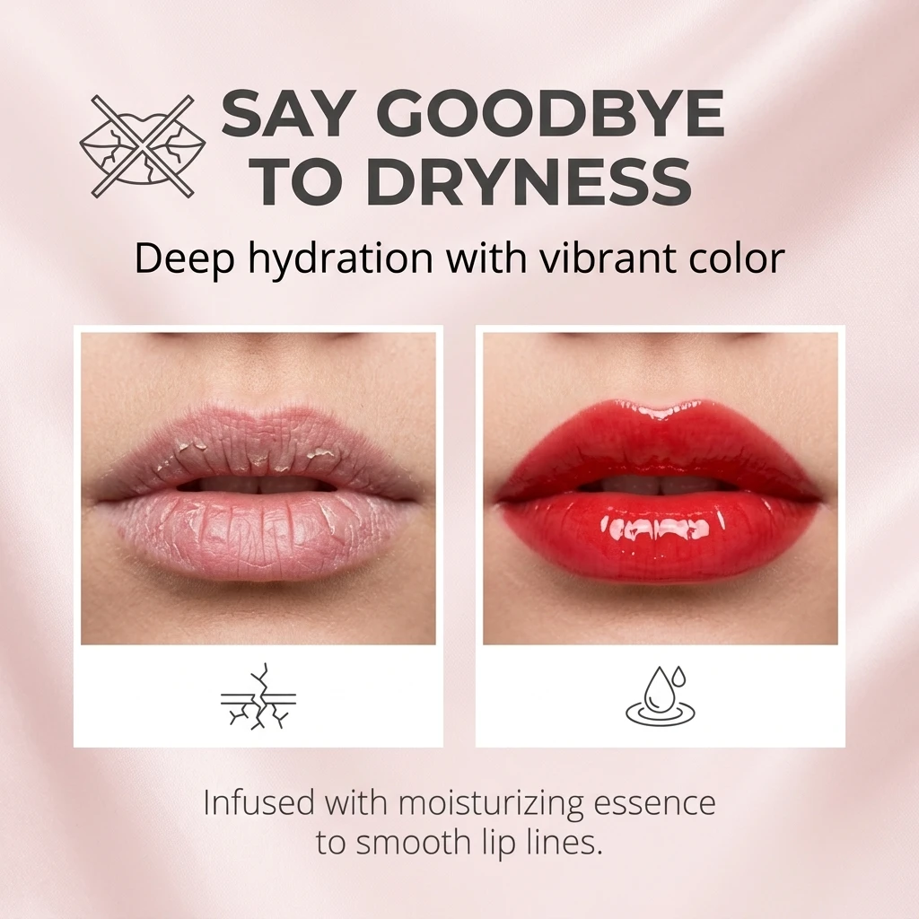 Hot Selling Customizable Vegan Moisturizing Lip Balm Vendors Long Lasting Transparent Plumping Glossy Lip Gloss for Care
