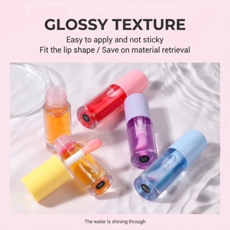 Customizable Private Label Color Changing Liquid Blush Oil Natural Blusher Shimmering Luminous Fluid Blusher Cheek Lip Gloss
