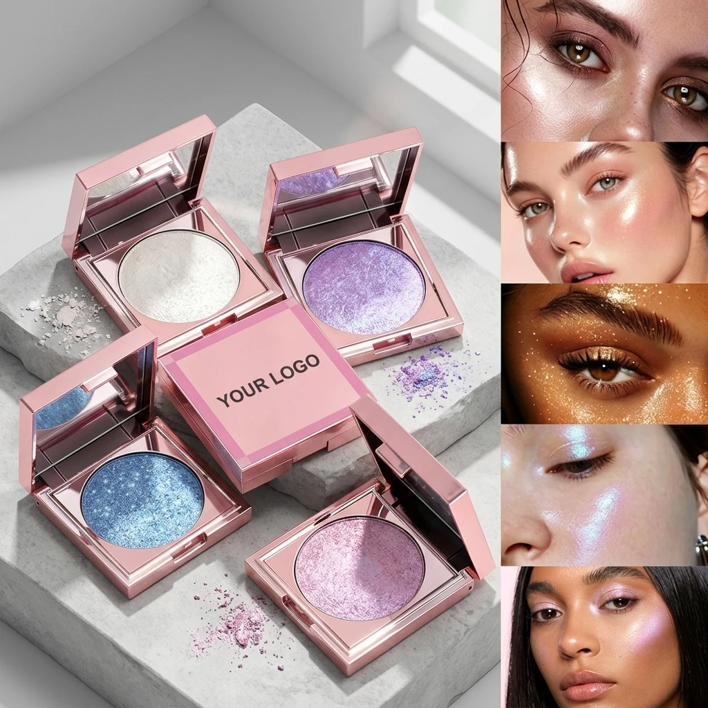 Factory Customizable Highlighter Face Makeup Di...