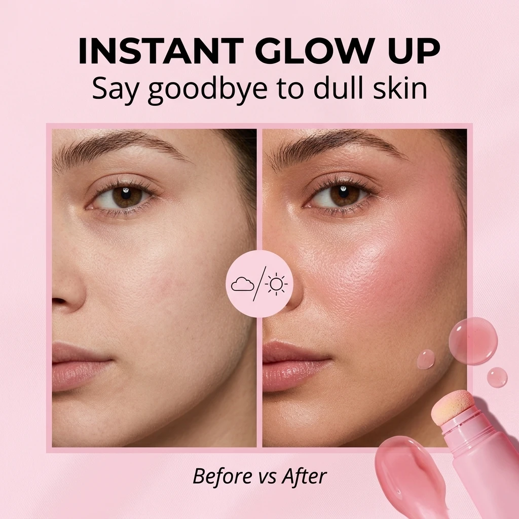OEM Makeup Cream Blush Plump Cheek Tint Vegan Customizable High Quality Blusher Soft Squeeze Tube Private Label Liquid Blush