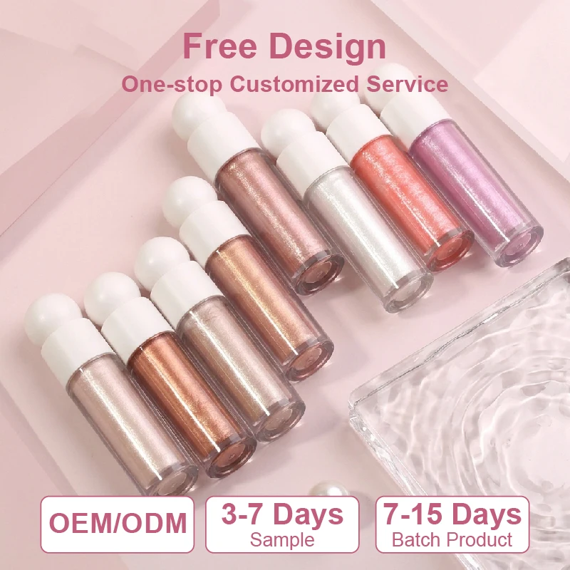 Custom LOGO Highlighter Liquid Body Oil - Water...