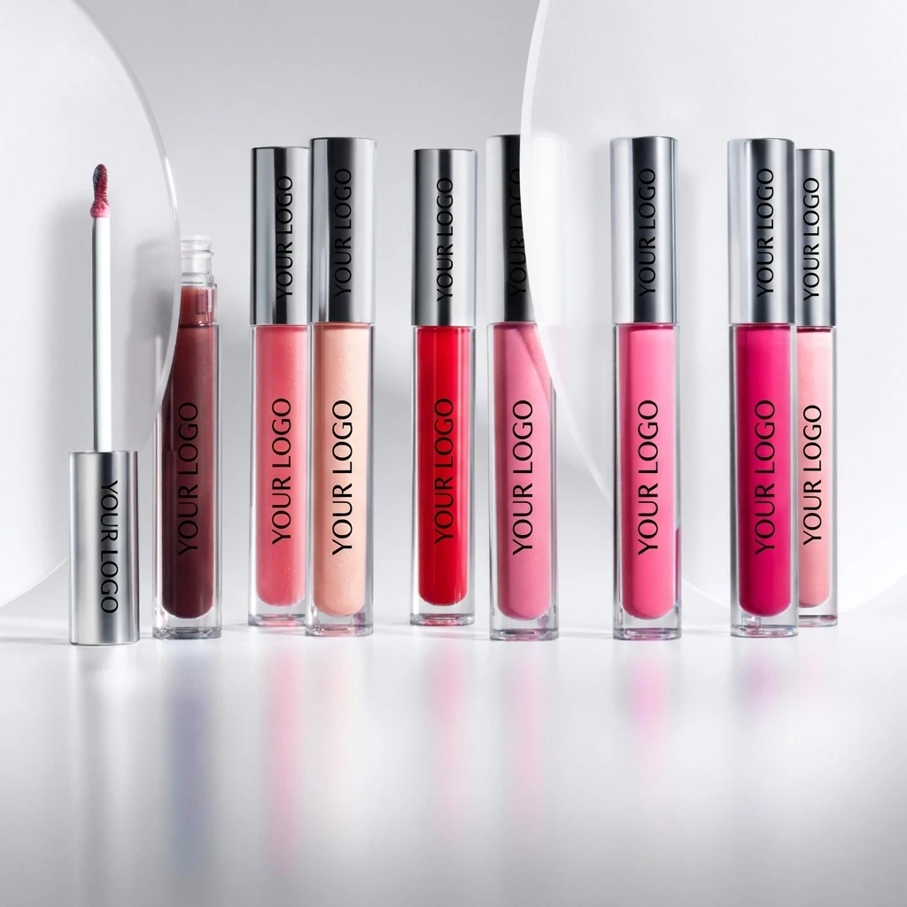 Factory Customizable Super Lustrous Non-Sticky Hydrating High Shine Finish Lip Gloss Vegan Private Label Lip Gloss OEM