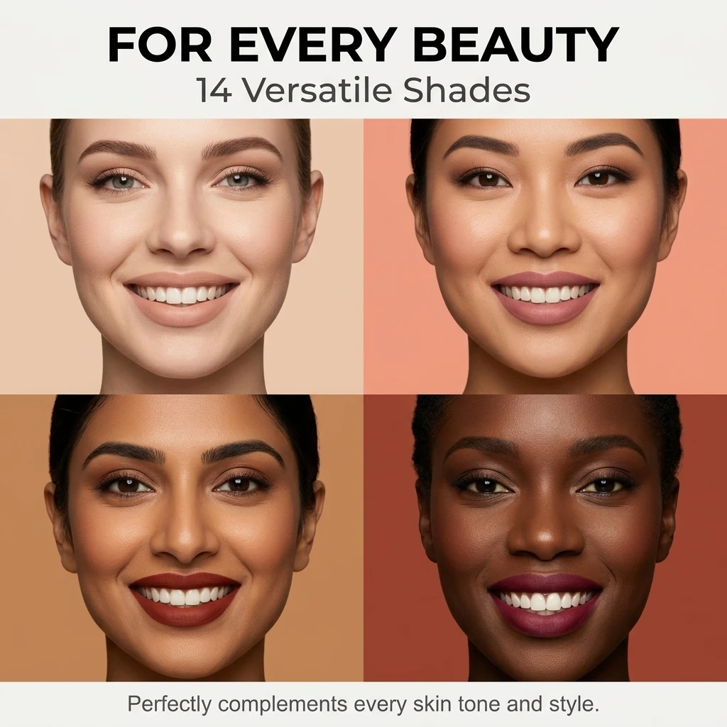 Vegan Creamy Matte Lip Gloss OEM