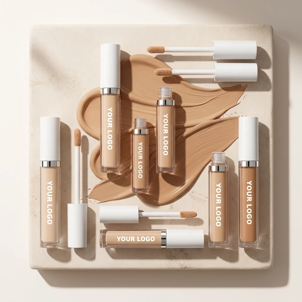 Makeup Concealer Wholesale Waterproof Natural Coverage Lightweight Conceals Private Label Custom Logo Concealer