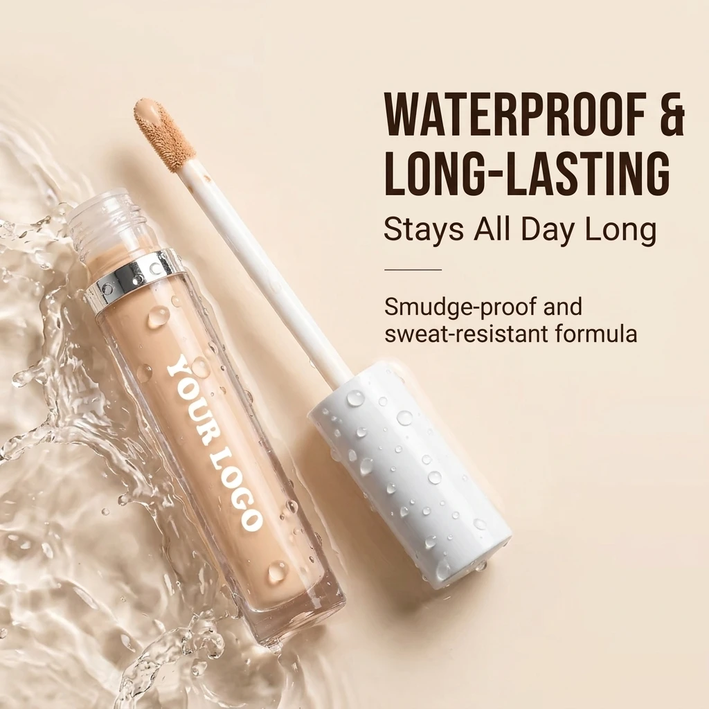Makeup Concealer Wholesale Waterproof Natural Coverage Lightweight Conceals Private Label Custom Logo Concealer