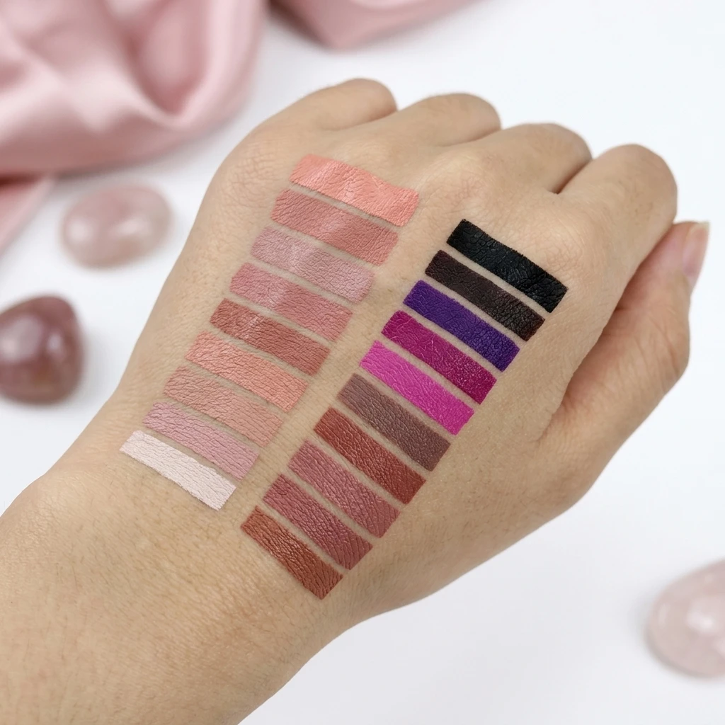Customizable Manufacturer Private Label Mineral Waterproof Long Lasting Matte 80 Colors Lip Gloss High Pigment Lip Gloss