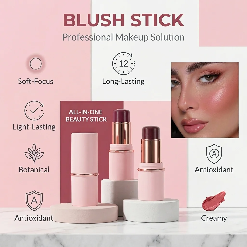 11 Color Stick Blush Private Label OEM