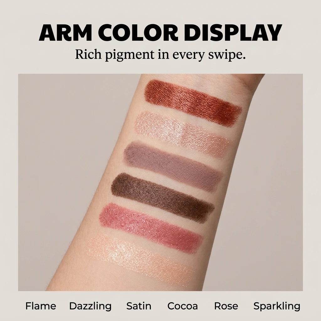 Customizable OEM High Quality Makeup Eye Shadow Custom Private Label Long Lasting Pigment Multichrome Eyeshadow Stick