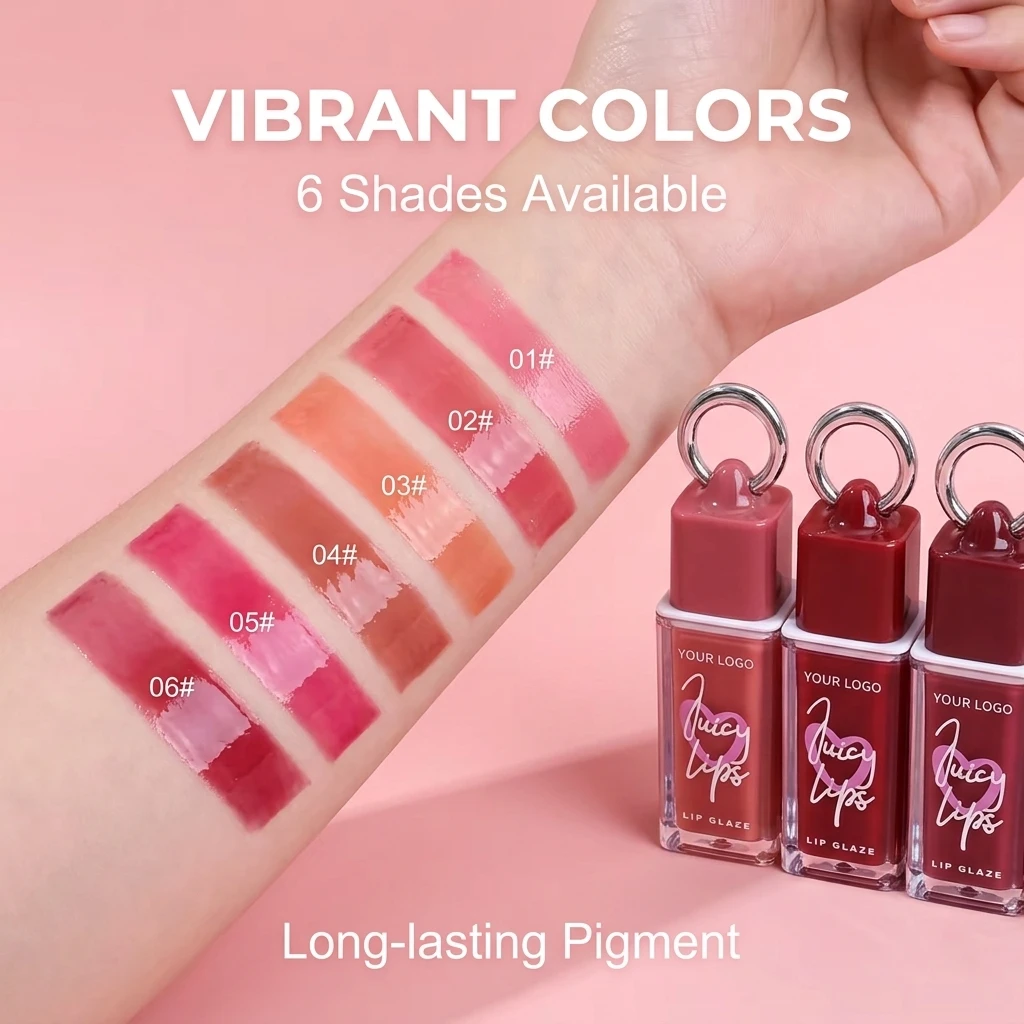 New Arrivals Factory Custom OEM ODM Hot-selling High-quality Moisturizing Lip Gloss with Long-lasting Waterproof Liquid Lipstick