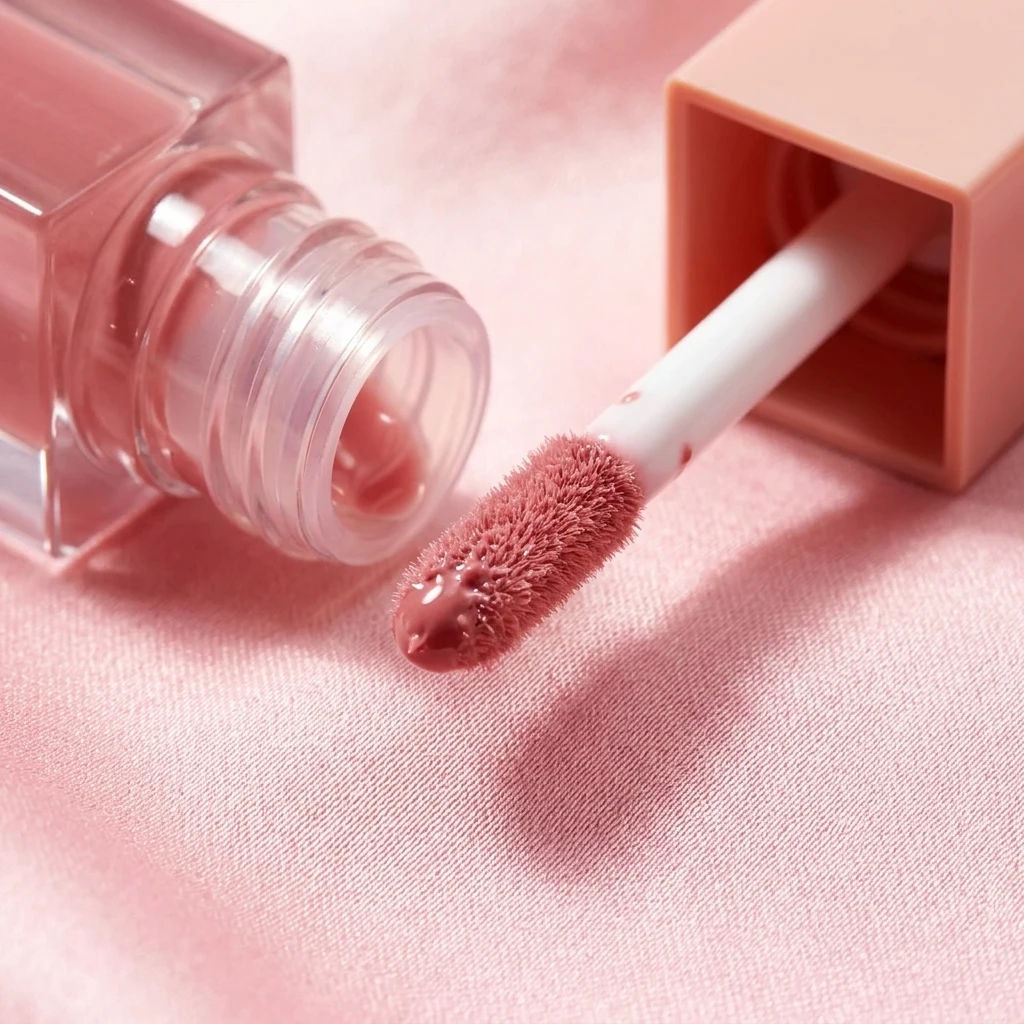 Custom Retail Colored Lip Gloss & Oil Gel Makeup Moisturizing Nourishing Shimmer Glitter Enhance Complexion Liquid Lipstick