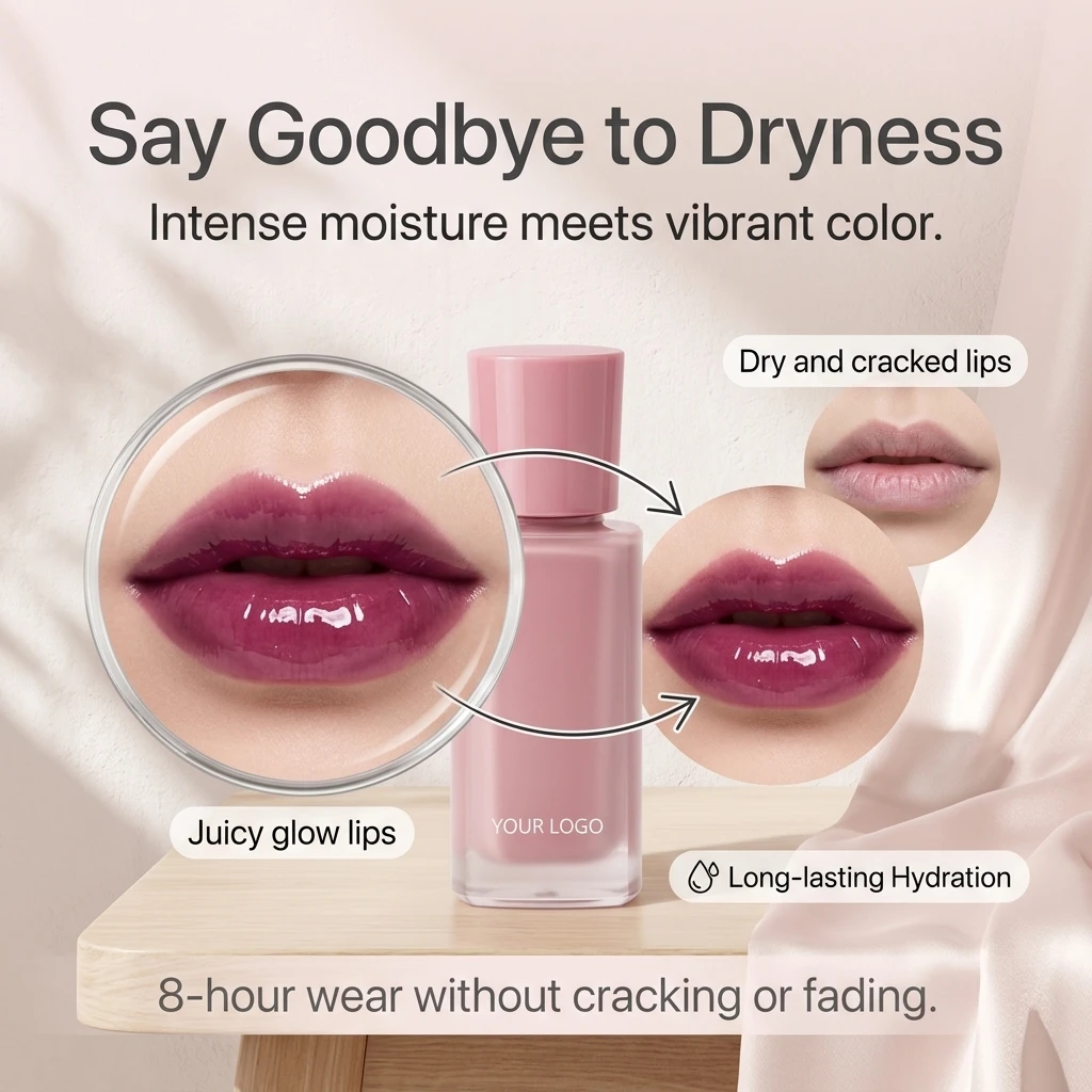 Glow Hydrating Tinted Lip Gloss OEM