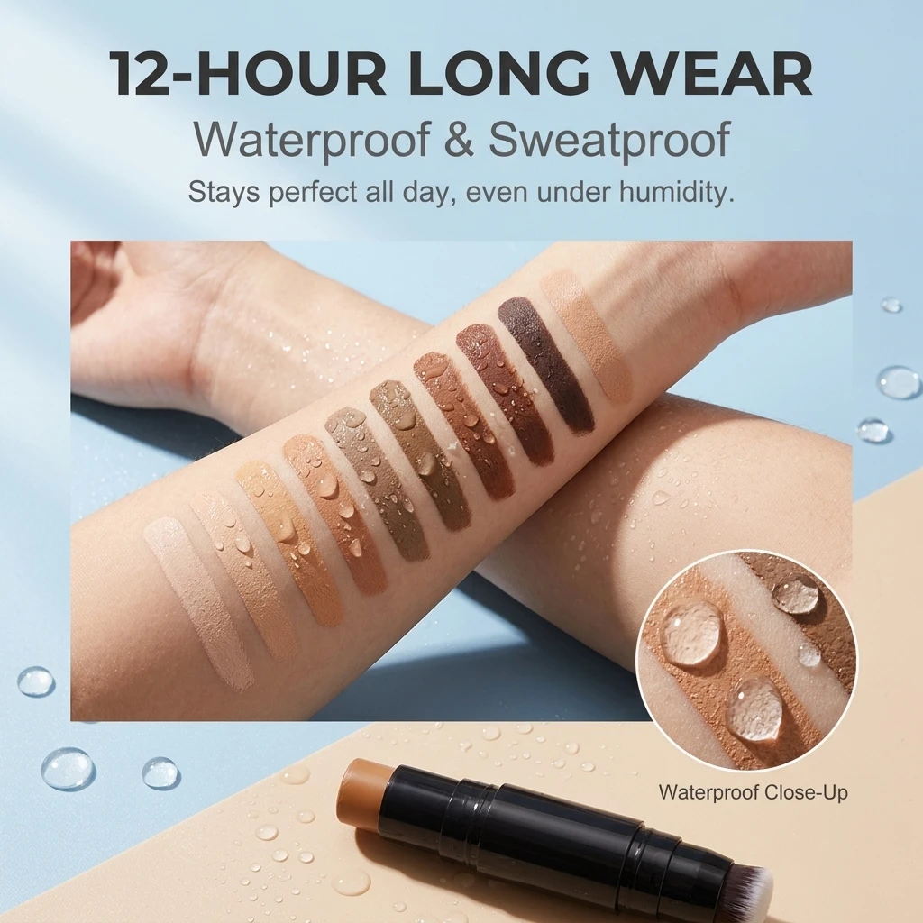 19-Color Concealer Foundation Stick OEM