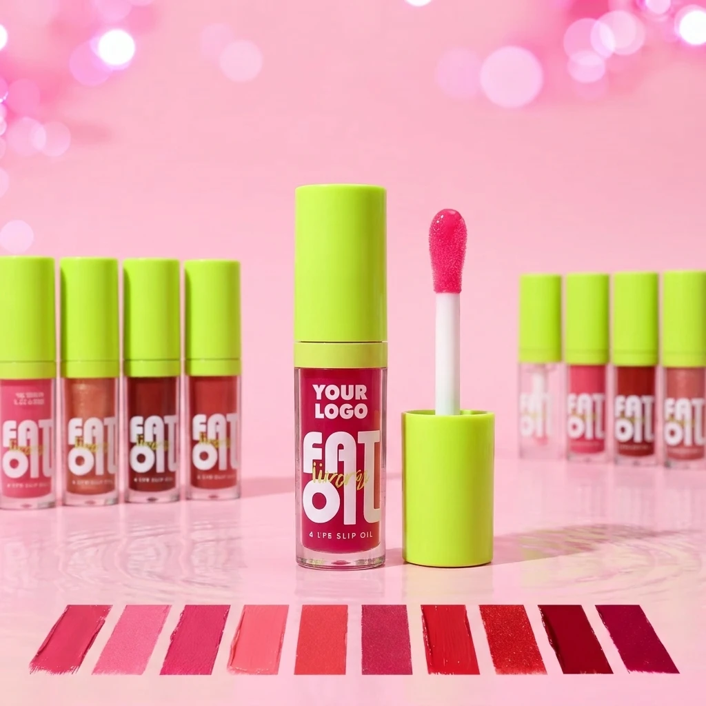 Factory Moisturizing Lip Gloss OEM ODM Custom Color Changing Liquid Lipstick Suitable for Girls' Daily Makeup and Lip Care