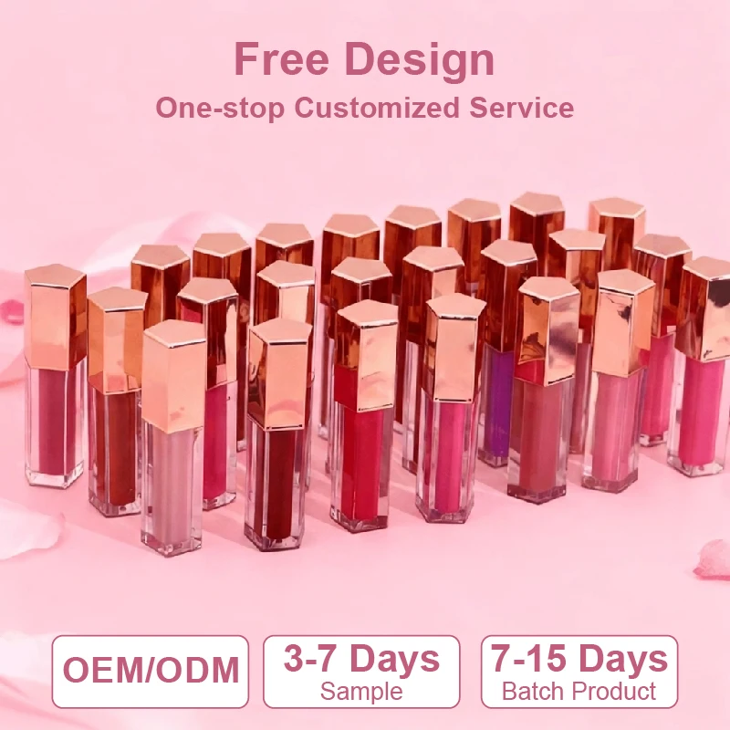 OEM Custom Lip Gloss Moisturizing Hydrating Gla...