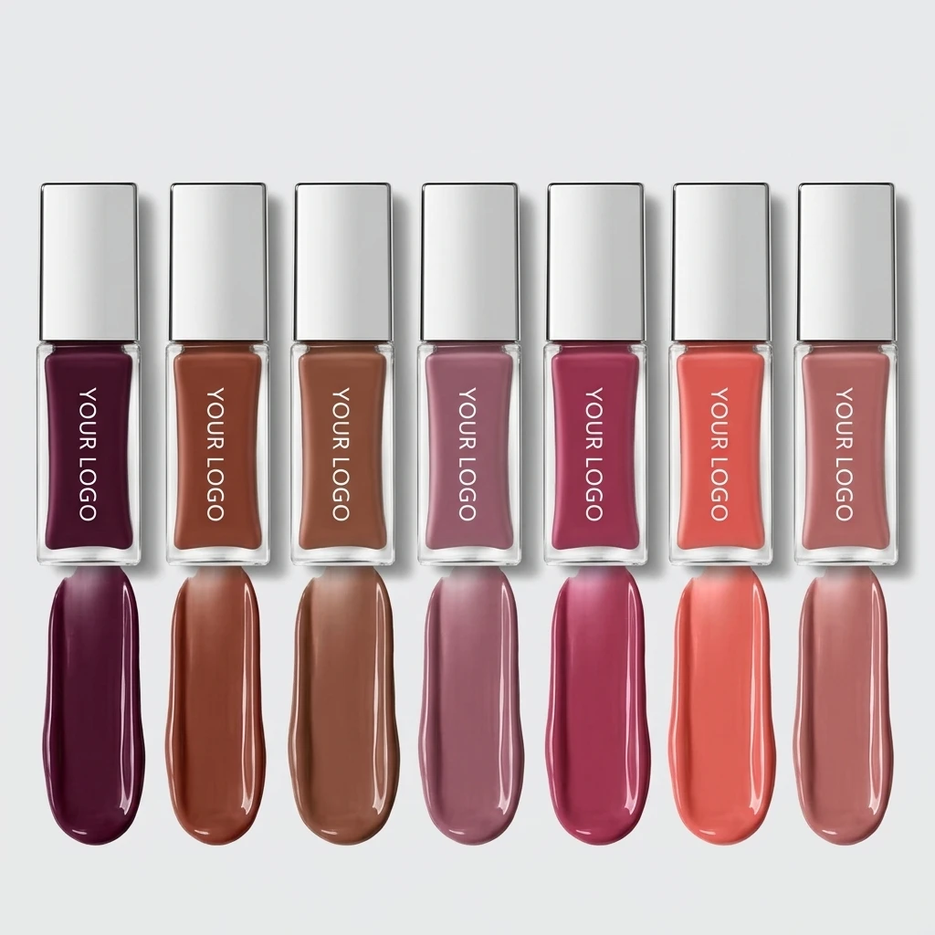 Makeup Lipstick Wholesale Cruelty Free Lasting Silky Non-sticky Cup Velvet Matte Creamy Lip Gloss OEM Customizable Lip Gloss