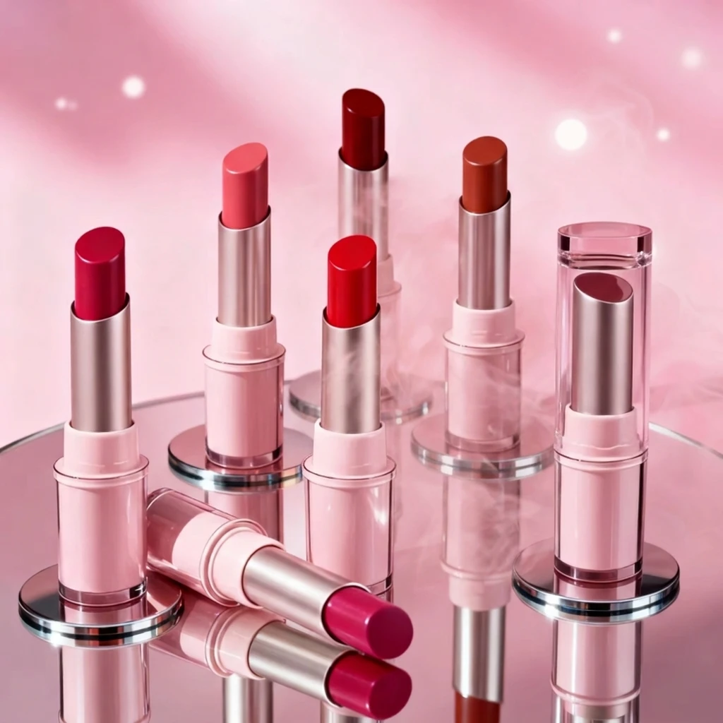 Private Label Custom Logo Lip Cosmetics Solid L...