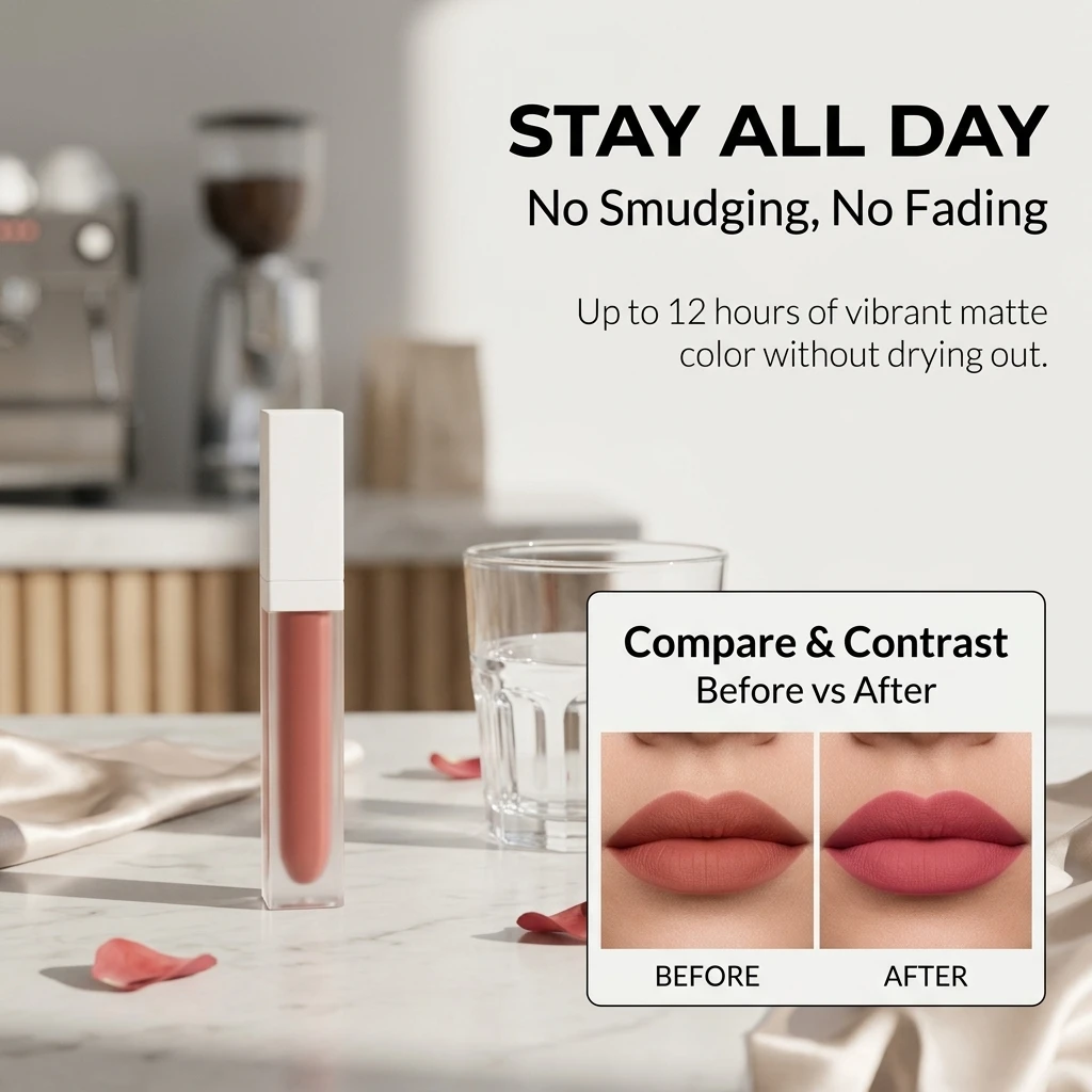 Skin‑Tone Friendly Velvet Hydrating Lip Stick OEM