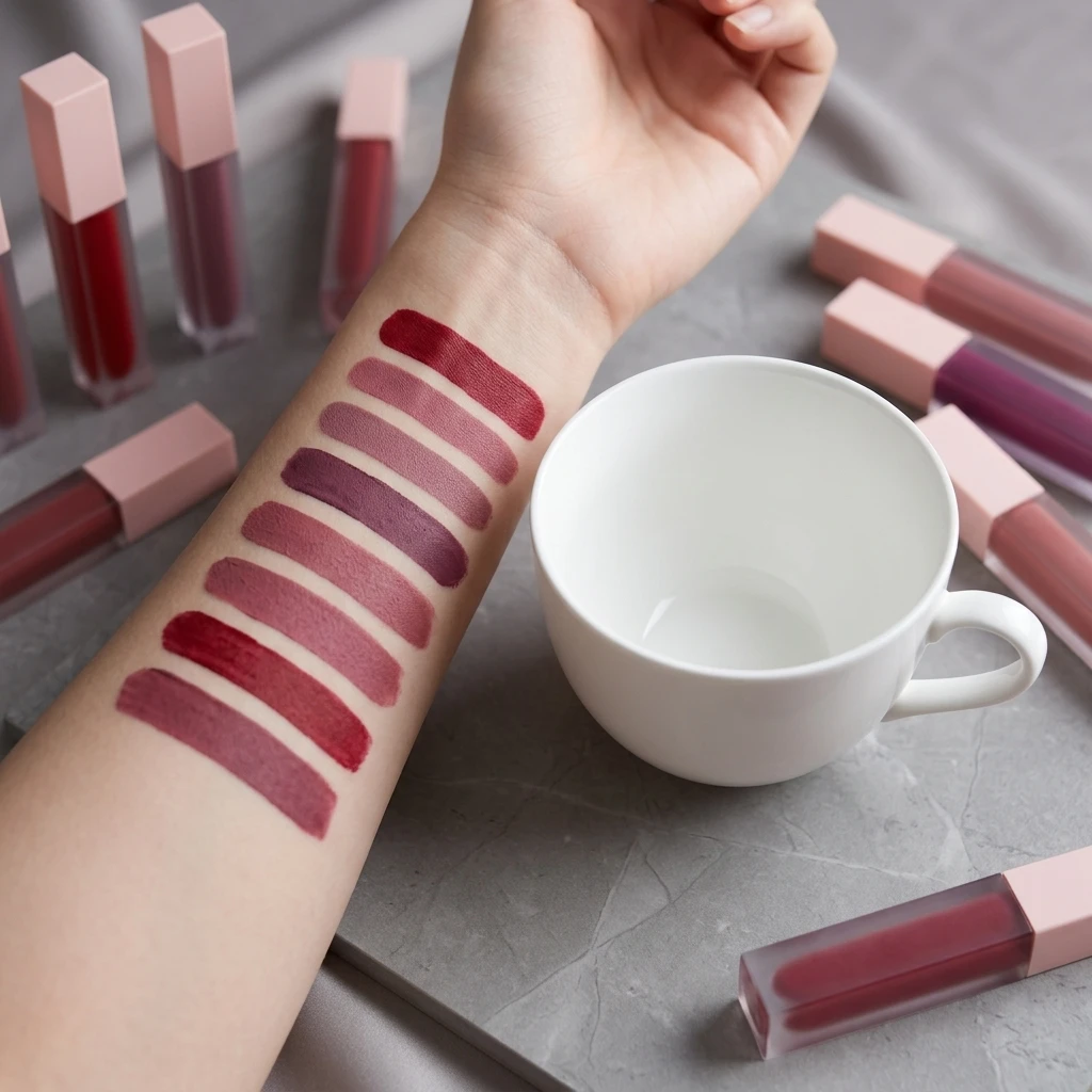 Hot Selling Factory OEM Makeup Your Own Lipstick Vendor Private Label Matte Waterproof Long Lasting Vegan Liquid Lipstick