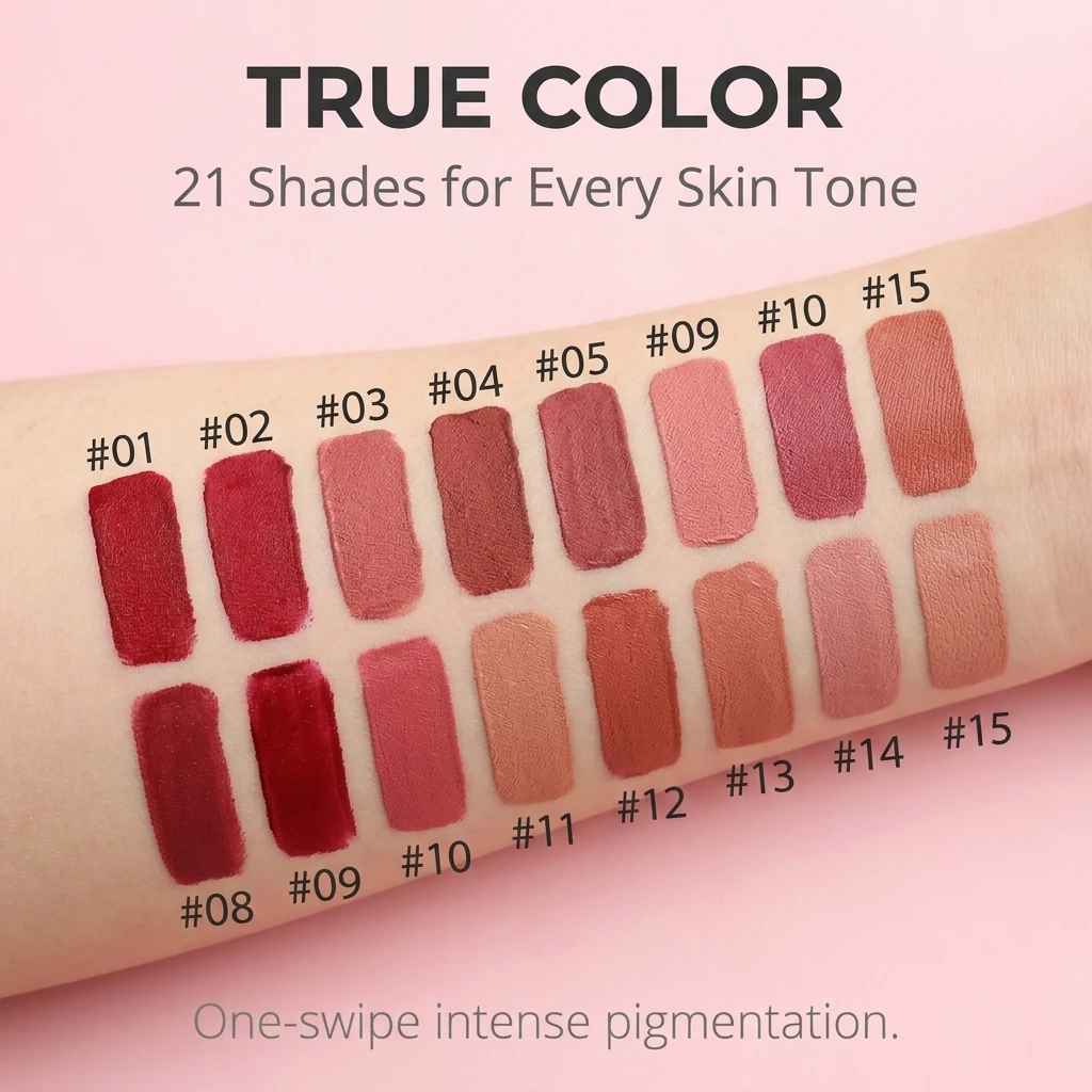 Satin Liquid Lip Stick OEM