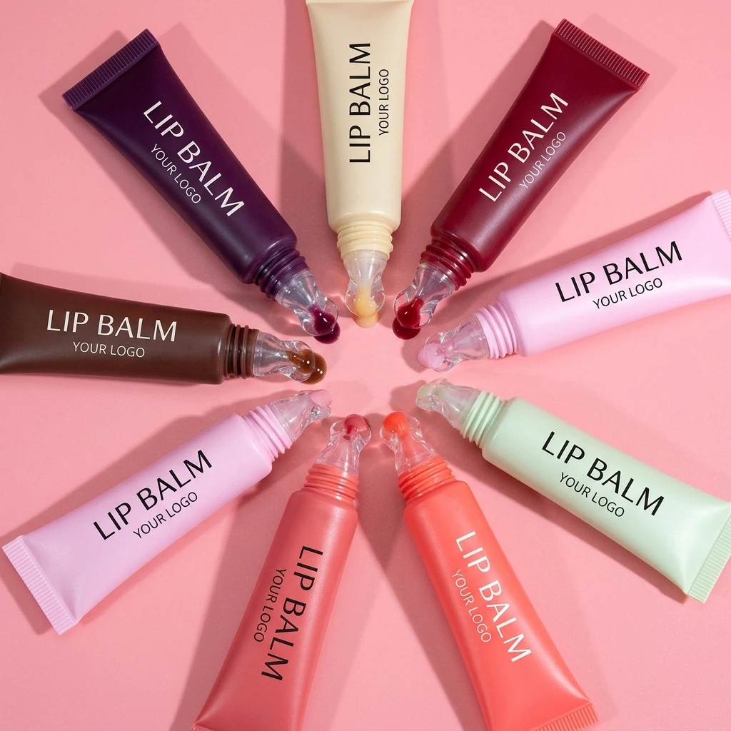 Custom Private Label Vegan Peptide Lip Butter B...