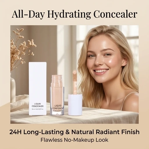 Custom HOT Full Coverage Concealer 8 Color Liquid Concealer Makeup No LOGO Sample Waterproof Foundation Concealer Stick