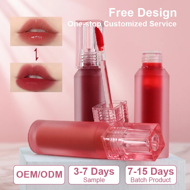 Customizable Private Label Custom Colors Wholesale Vegan Liquid Lipstick Waterproof Matte Nude Lip Gloss Vendor OEM Lipgloss