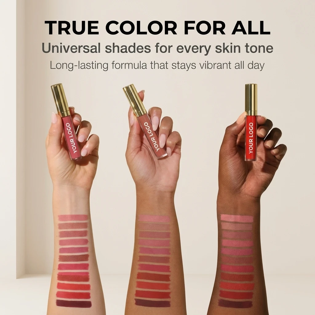 Customizable Low Moq Matte Liquid Lipstick Vegan Private Label Waterproof Long Lasting Lip Stick Custom Liquid Lipstick Lipgloss