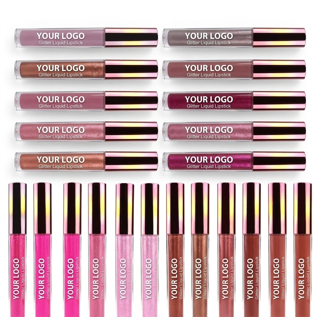 Glitter Metallic Shimmer Diamond Lipstick Lip G...