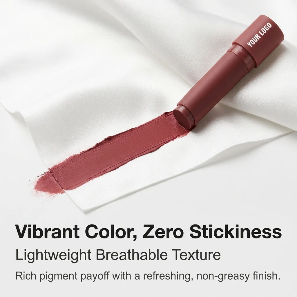 Cutom OEM ODM Private Label Lipstick Manufacturers Cosmetics Long Lasting Smooth Vegan Cosmetic Waterproof Matte Lipstick