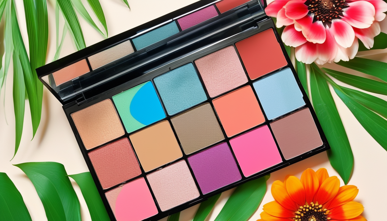 Makeup Eyeshadow For Summer Travel And Jet-Setting Vacations