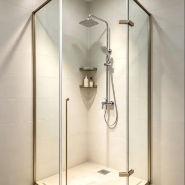 Factory Direct Stainless Steel Profiles | Luxury Diamond Shower Room Series