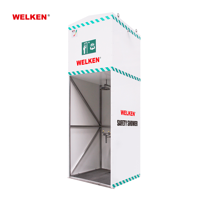 BD-602B-G GFK-Sicherheitsdusche mit Tankzufuhr