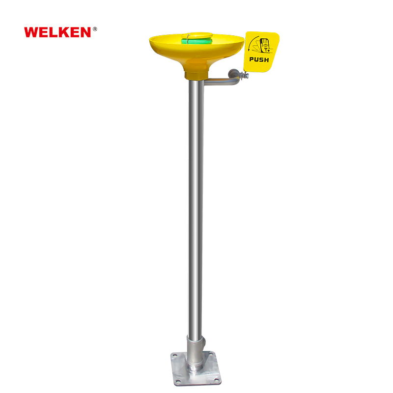 Station de lavage des yeux et du visage sur pied BD-540F