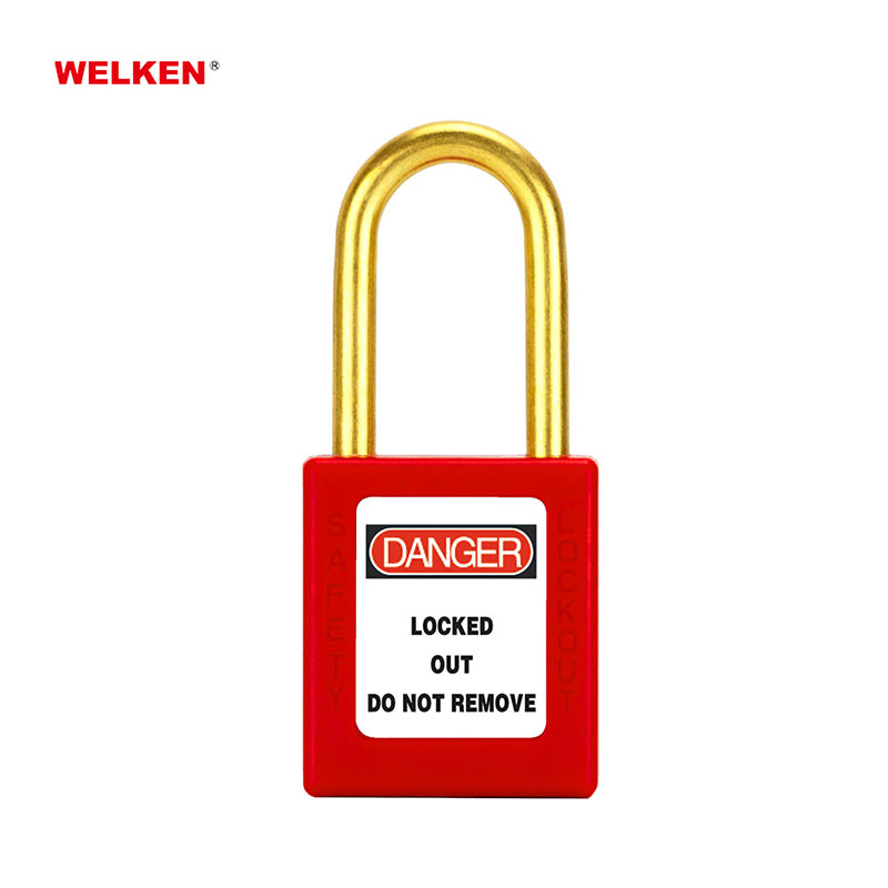 BD-8551 Solid Brass Shackle Industrial Safety Padlock
