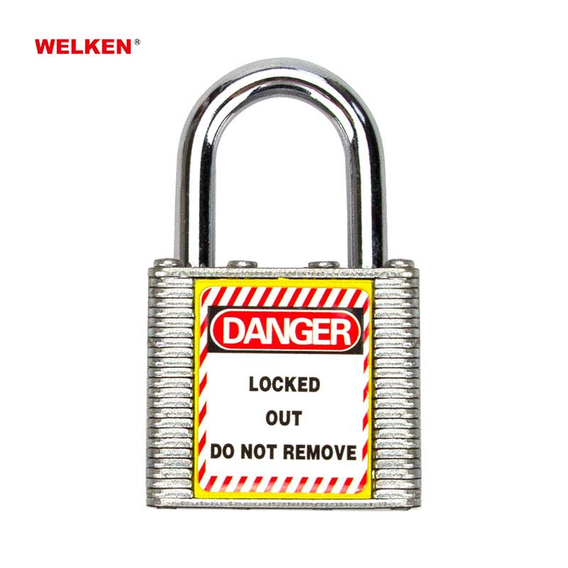 Cadenas de sécurité industriel haute résistance en acier laminé, série BD-8561/8565