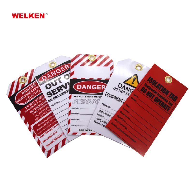 Lockout Tags Improve Safety Communication During Equipment Maintenance