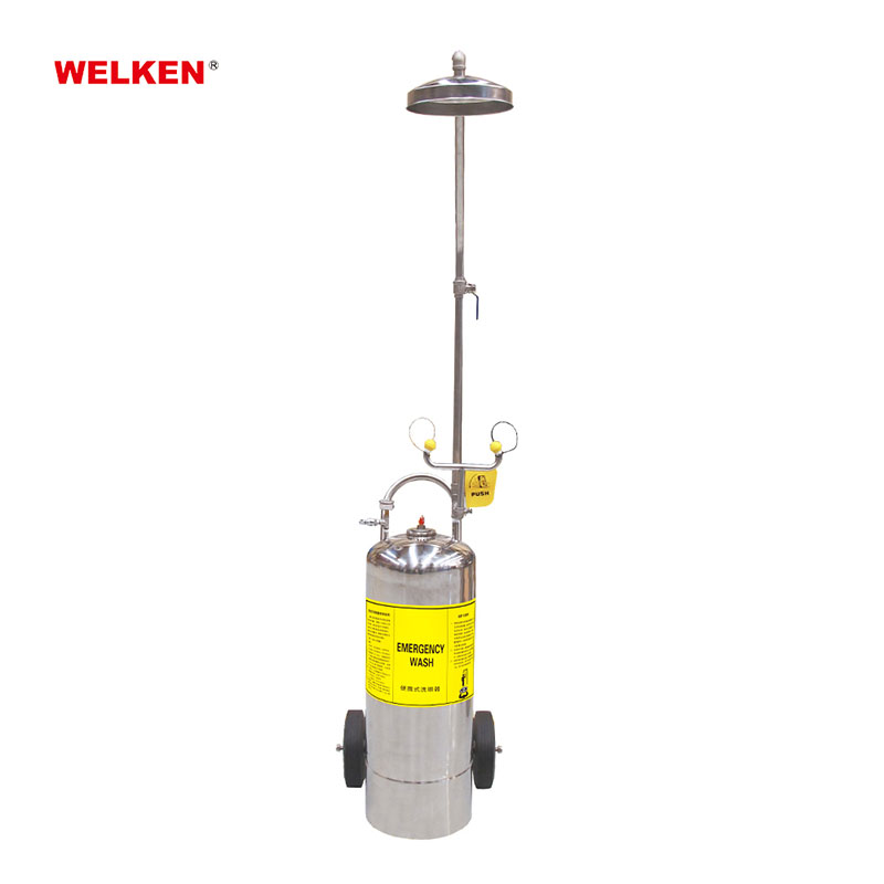 Ultimate Safety Mobility: Introducing the BD-570A Portable Emergency Eyewash & Shower Unit