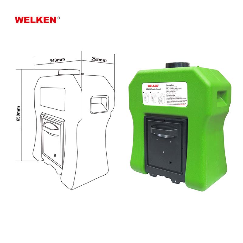 Portable Eye Wash: Emergency Protection Without Water Supply