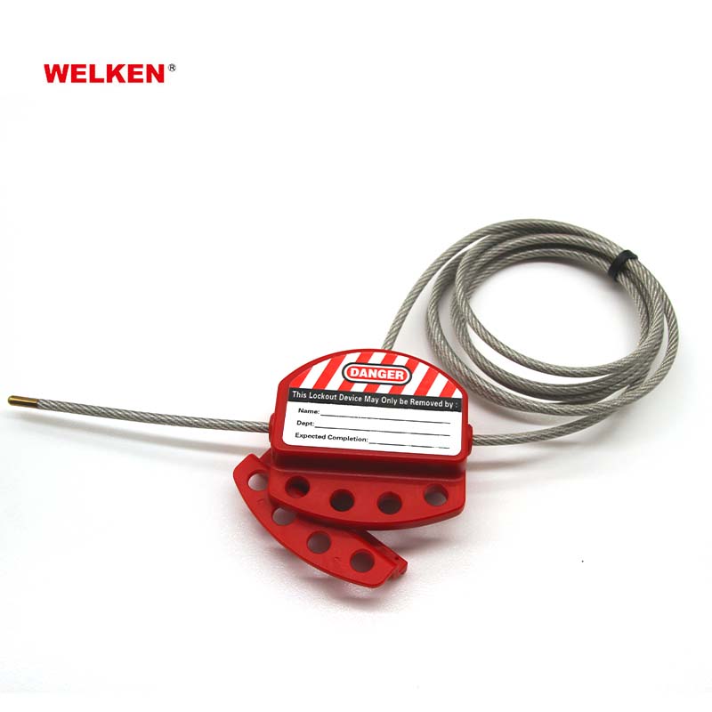 BD-8415 Industrial Adjustable Cable Lockout with Flexible Multi-Point Energy Control Block