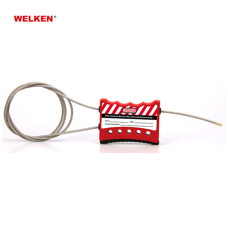 BD-8413 Grip-Cinching Self-Locking Cable Lockout with Bounce Handle and Smart Multi-Padlock Matrix