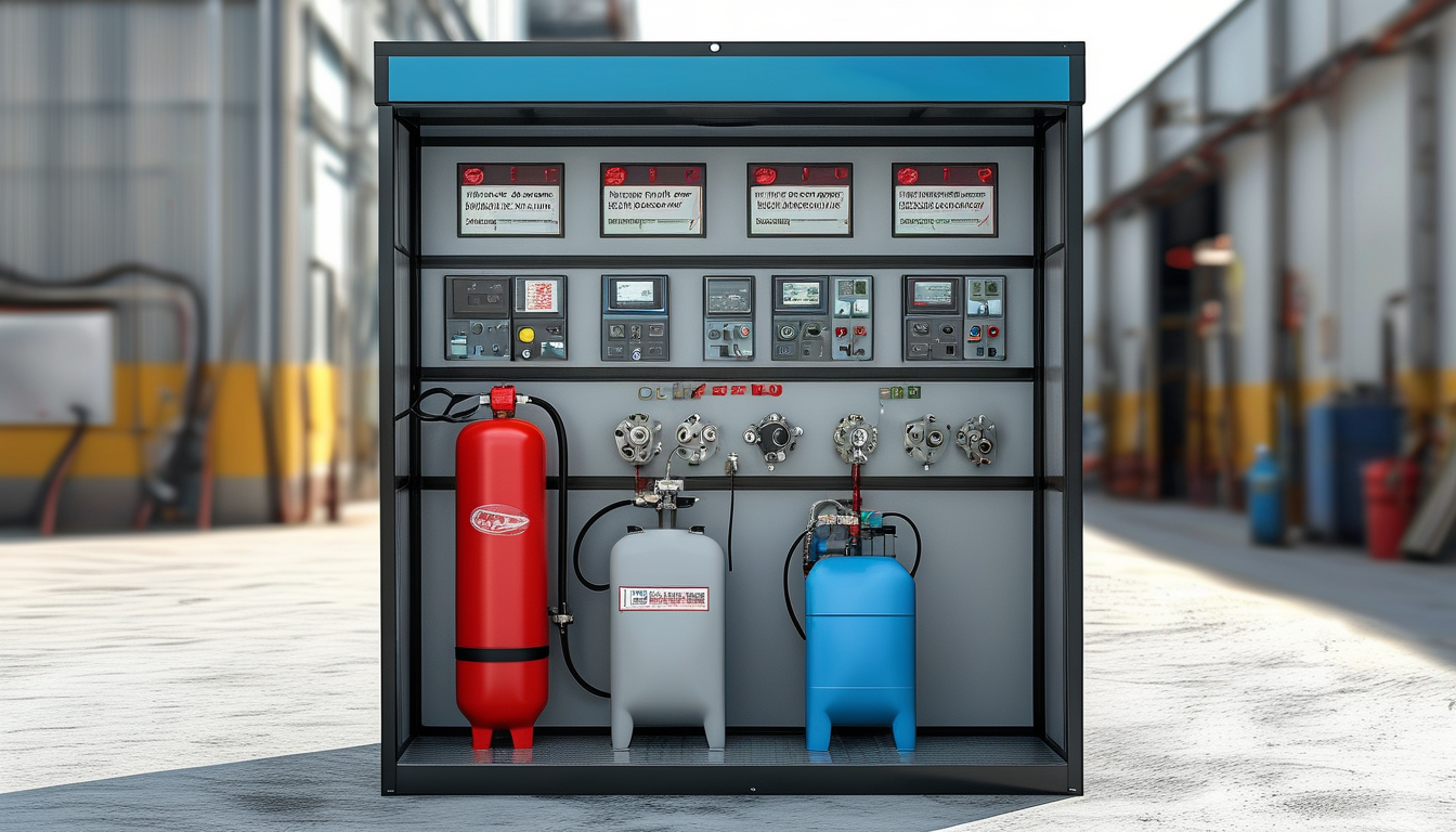 Lockout Station Kit For Chemical Processing Plant Emergency Eye Wash Stations