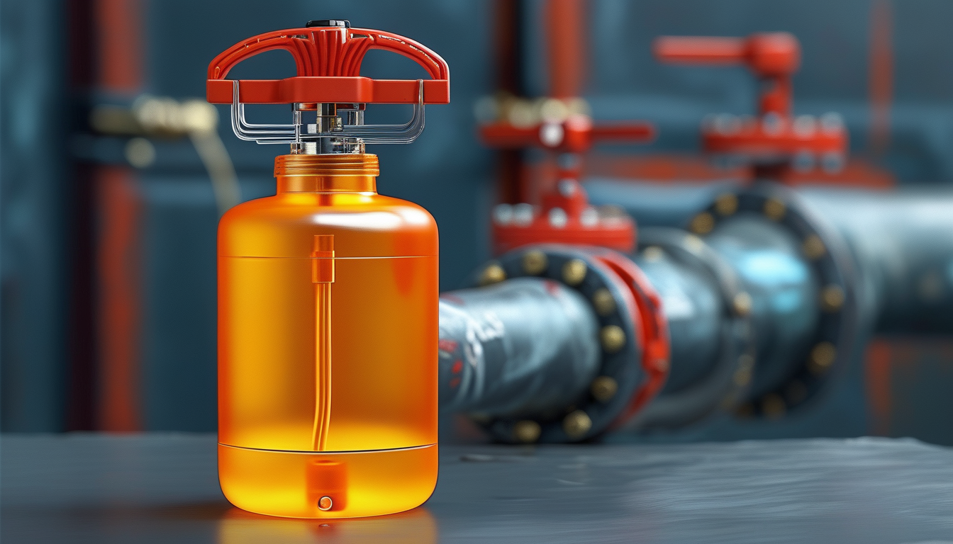 Eye Wash Bottle For Laboratory For Oil And Gas Pipeline Valve Lockout Operations
