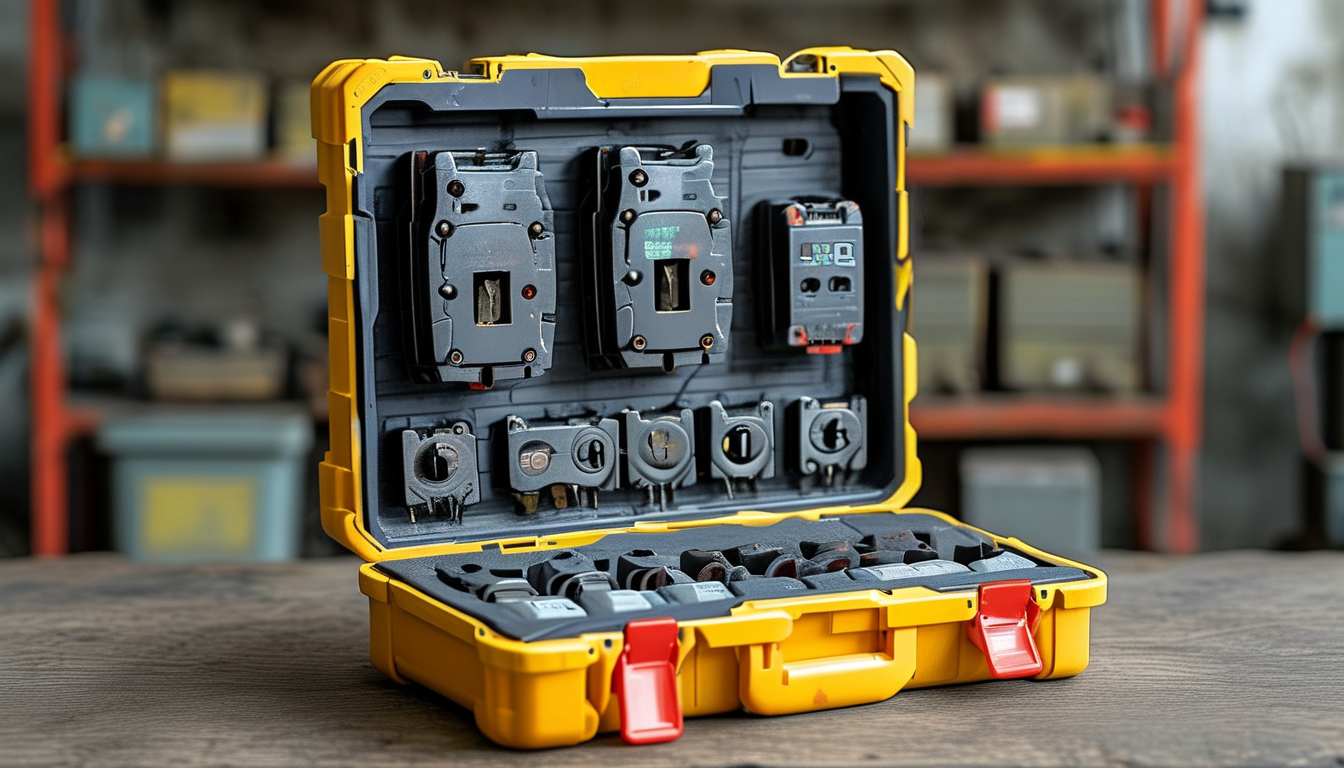 Professional Lockout Kit For Electrical Maintenance Circuit Breaker Safety Lockout