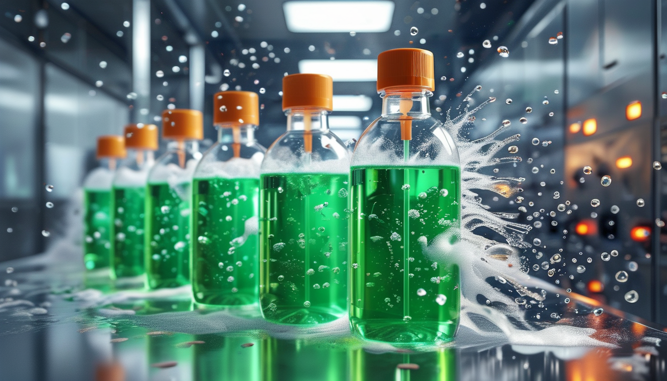 Eye Wash 500ml Bottle For Pharmaceutical Cleanroom Chemical Splash Decontamination