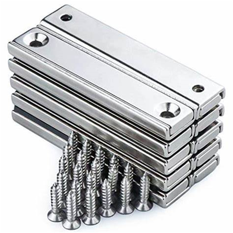 NdFeB Pot Magnet Style C with nickel coating