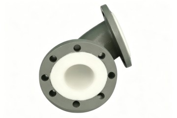 Coude revêtu de PTFE - Raccord de tuyauterie durable de Ruitu Automation, fournisseur et usine chinois pour milieux corrosifs